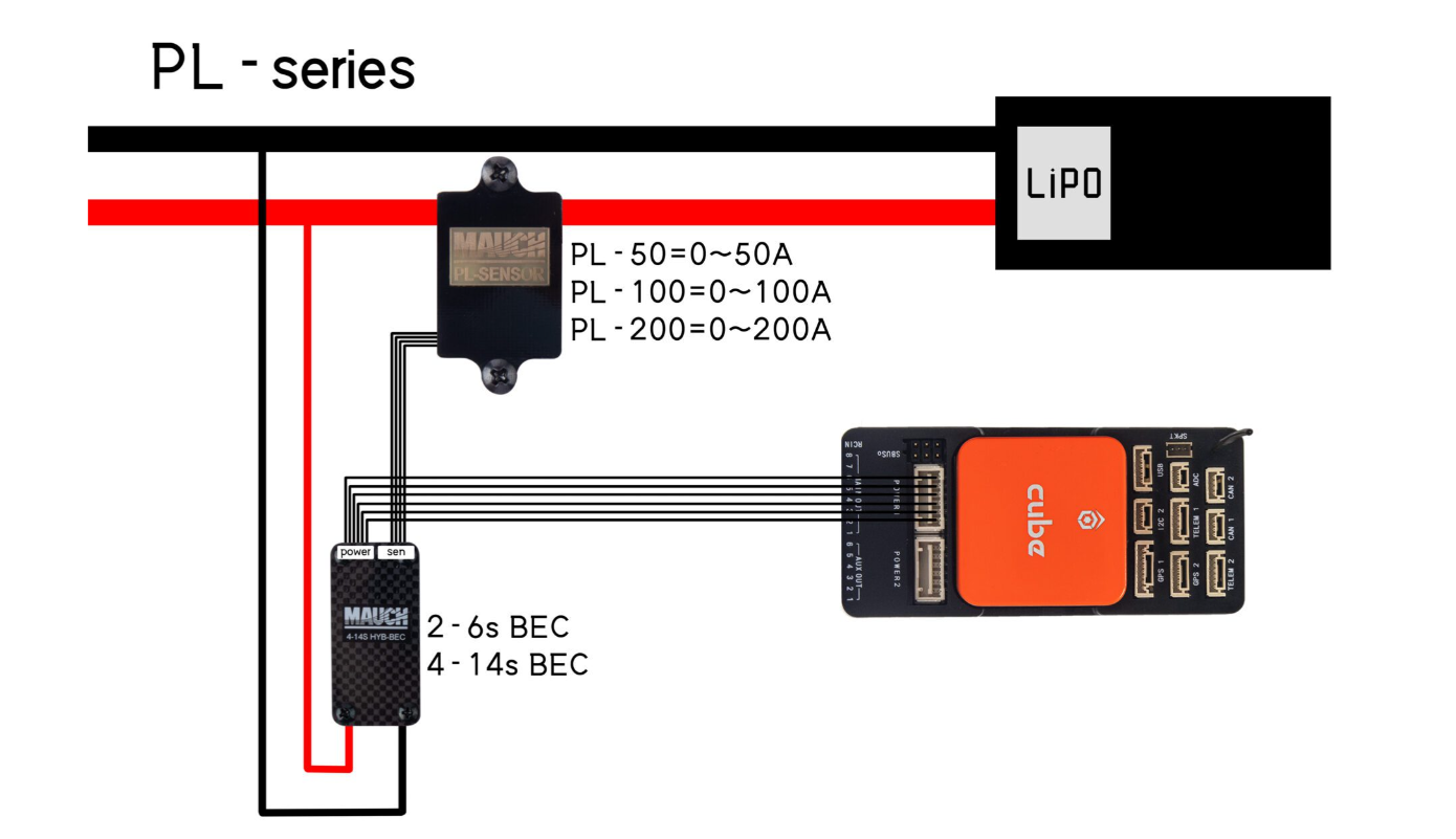 Mauch 004: PL-200/8 Sensor Board