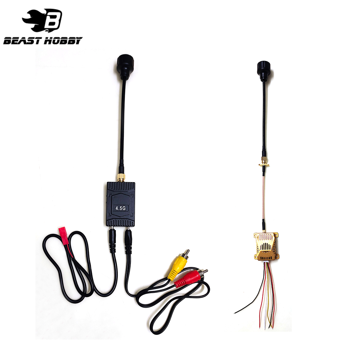 BeastHobby 4.5GHz 2.5W FPV Video Transmitter VTX 16CH And 4.5GHz VRX Kit Video Transmitter Receiver