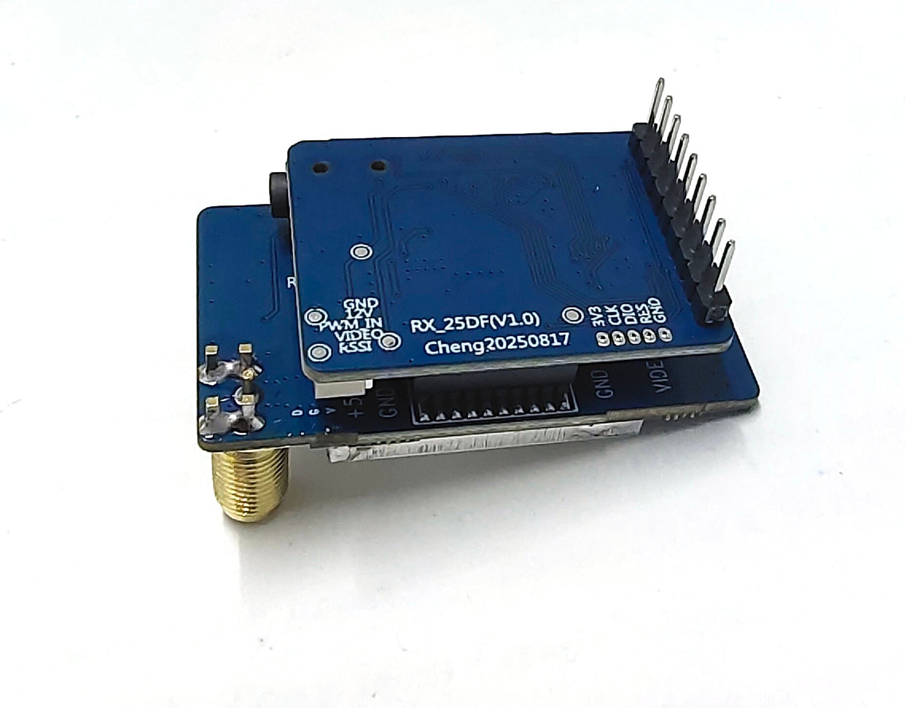 BeastHobby VRX75D VRX75DF 7.2GHz Video Receiver Video output and RSSI