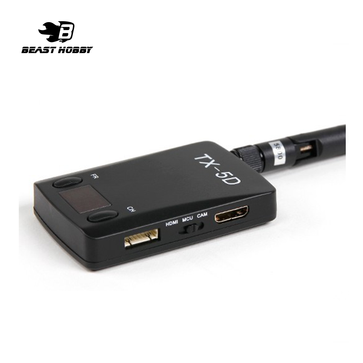 BeastHobby TX-5D 5.8Ghz 600mW 32 Channel HDMI to AV FPV Transmitter Module for RC MultiCopter GOPRO HERO