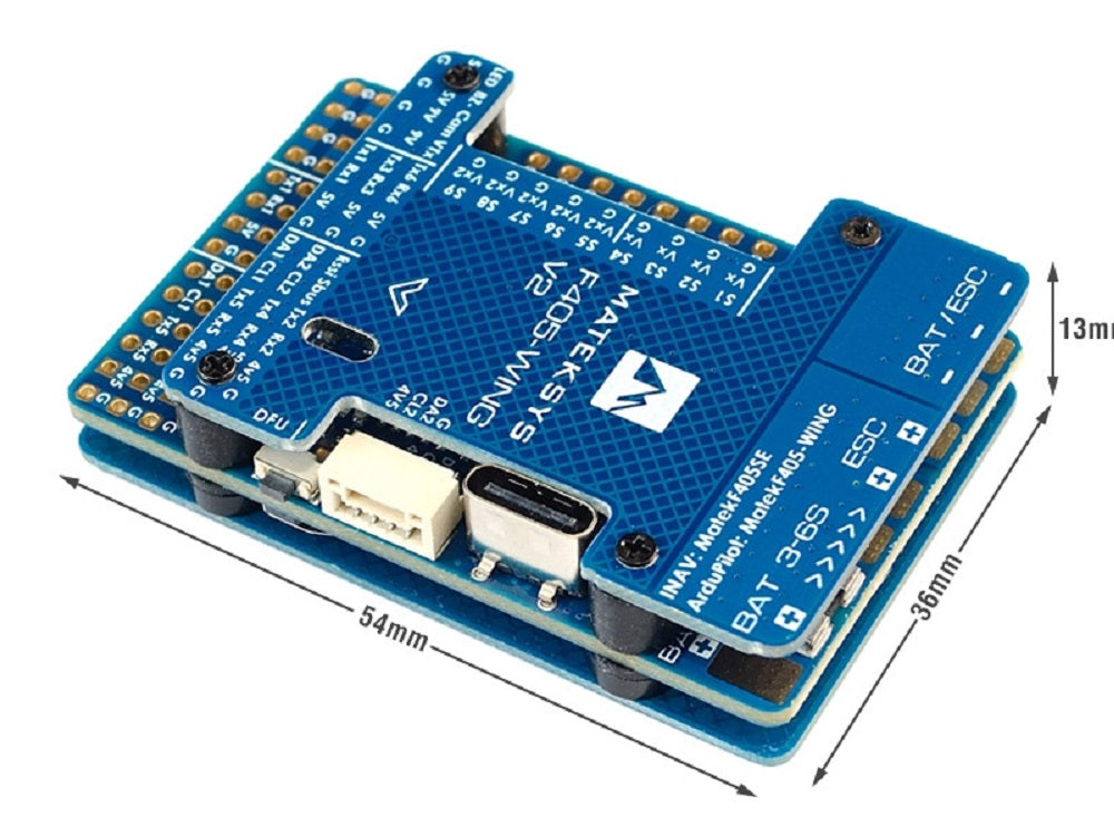 MATEKSYS F405 Wing V2 Flight Controller