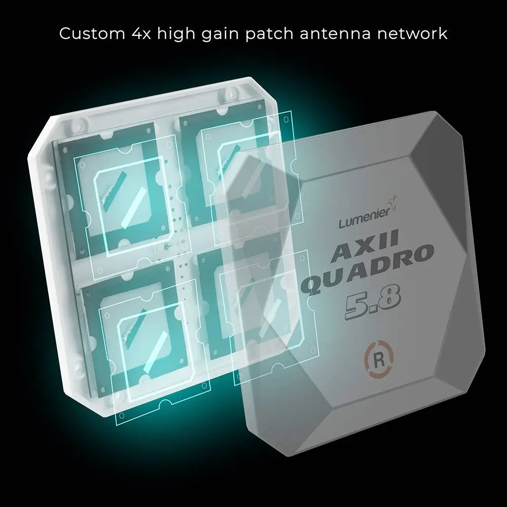 Lumenier AXII Quadro 5.8GHz Patch Antenna