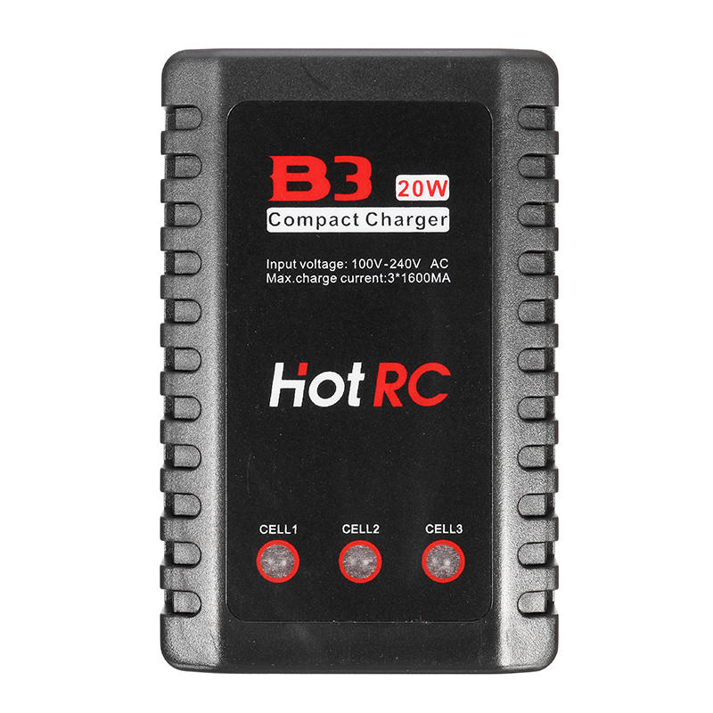 HOTRC B3 20W Charger: Fast & Safe LiPo Battery Charging