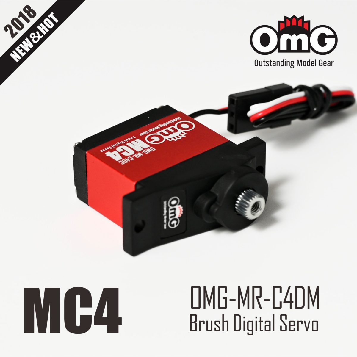 OmG MR-C4DM 4.8-6.0V 0.13sec Metal Gear Digital