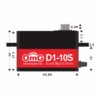 OMG Servo: OMG-D1-10DM -Brush Digital