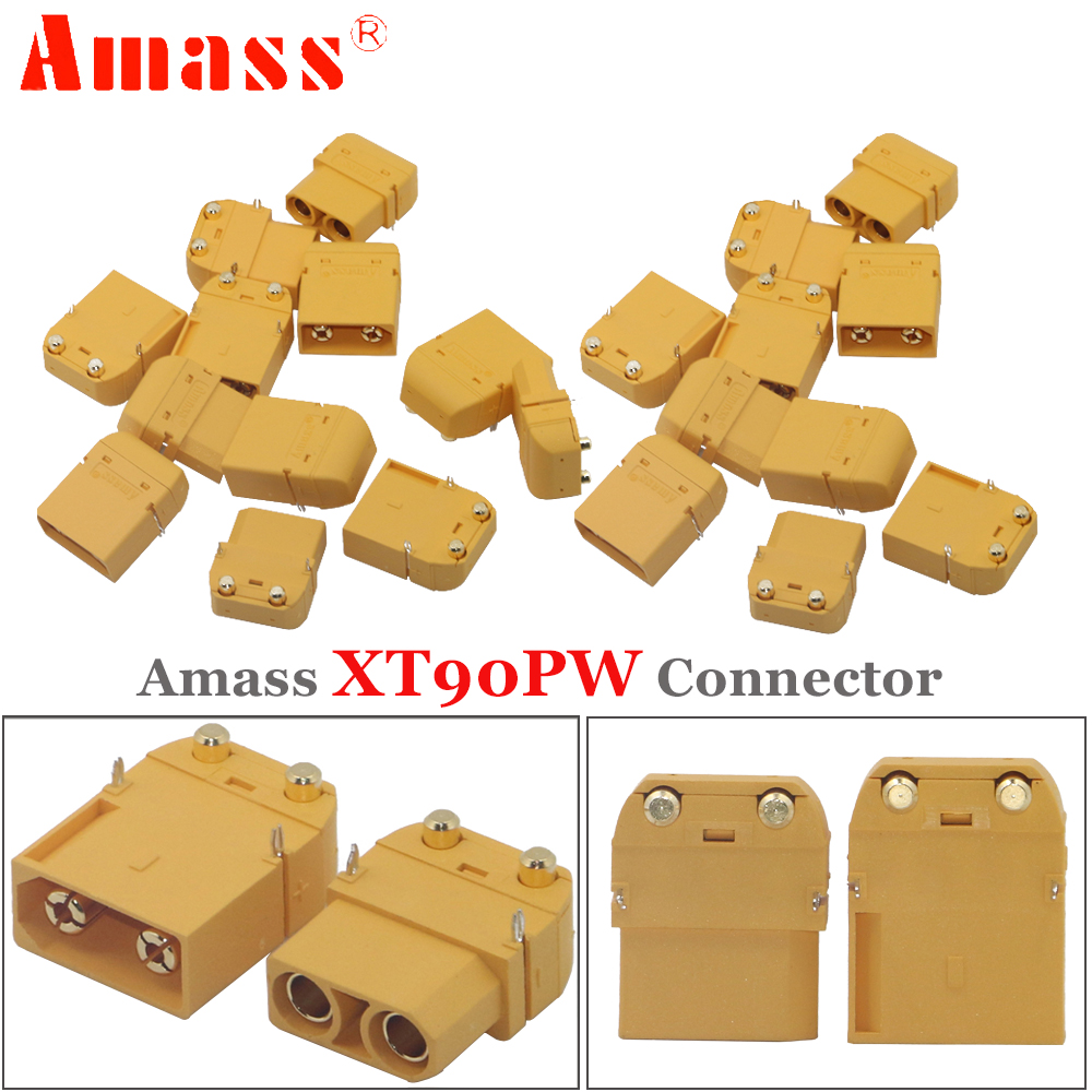 Amass XT90PW Gold Plated