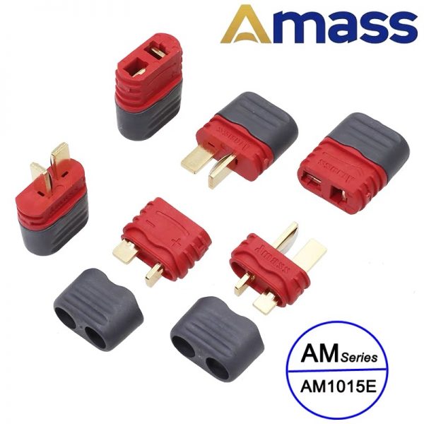 Amass AM-1015E T-plug Battery Connector Set for RC Models