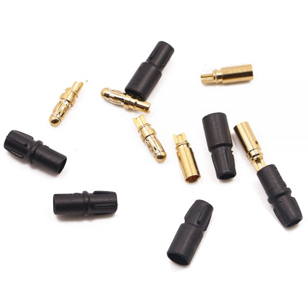 Amass SH3.5: Gold Plated Connector with Sleeves