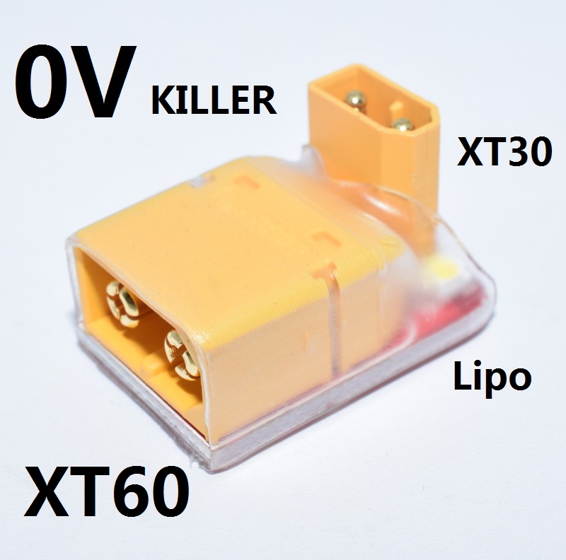 RC Battery Discharger | 0V Killer | XT60/XT30 Plug