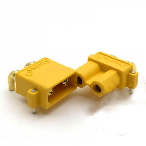 XT30PW Golden Right Angle Plug Connector - RC Model
