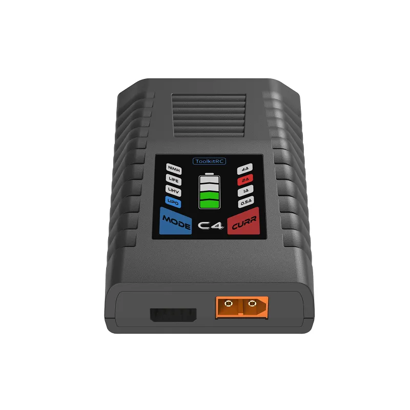 ToolkitRC C4: 2-4S AC/DC Battery Balance Charger